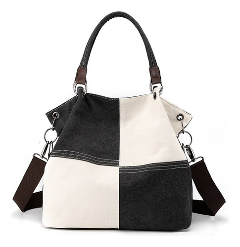 Bolso De Hombro De Lona Para Axilas Casual Para Mujeres Y Ni