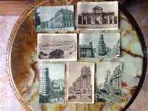 Comprar Lote 7 Postales Europeas Imagenes De España, Madrid-antiguas