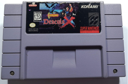 Castlevania Dracula X - Super Nintendo.