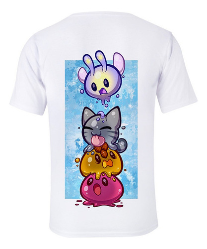 Game Slime Rancher Playera Atigrado Y Traje De Limo Rosa