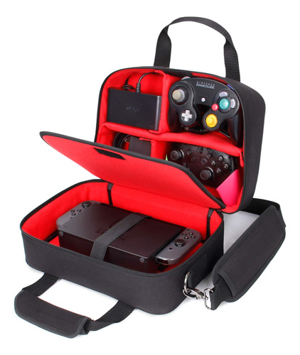 Estuche De Transporte Usa Gear Compatible Con Nintendo Switc