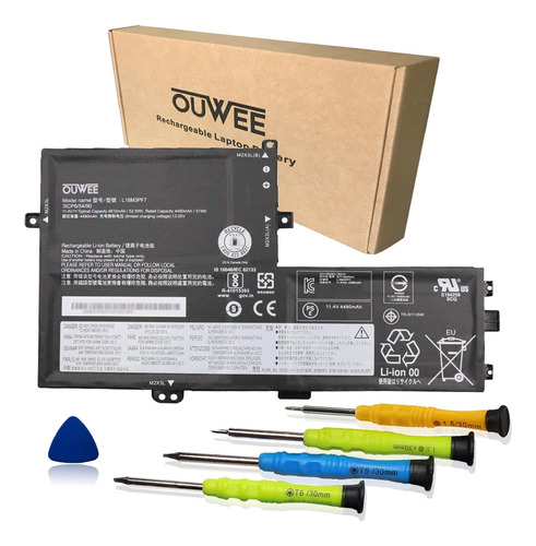 Ouwee L18m3pf7 Batería Para Portátil Compatible Con Lenovo