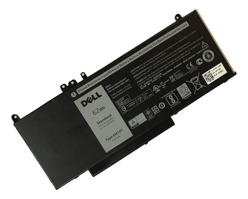 Bateria Dell 6mt4t 62wh Latitude E5470 E5570 Precision 3510