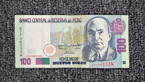 Billete De 100 Nuevos Soles 2006