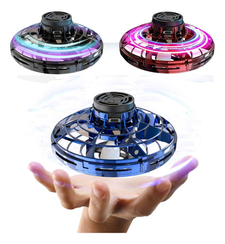 Brinquedo Bola Voadora Spinner Boomerang Luzes 360 Indução