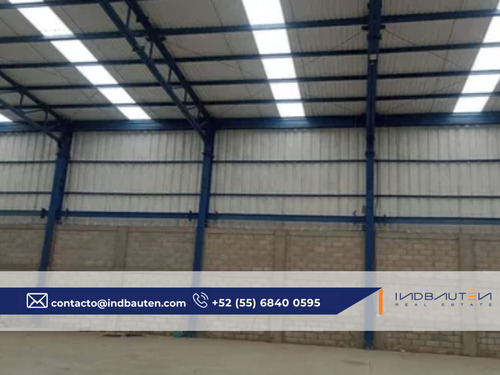 Ib-em1544 - Bodega Comercial En Renta En Tecamac, 860 M2.