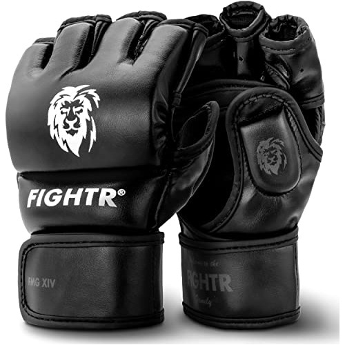 Guantes Fightr® Pro Mma Para Entrenamiento De Agarre Y Comba