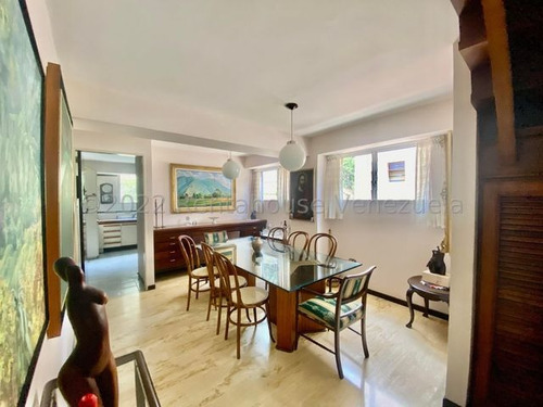 Tg Apartamento En Venta Con Pisos De Mármol, Pisos Bajo Sin Problema De Agua Con Vista Al Ávila, En Las Mercedes 23-26804 Ys