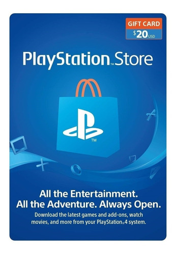 Psn Playstation Store $20 - Ps5 | Ps4 | Ps3 | Ps Vita