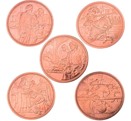 Coleção De Moedas De 10 Euros Da Áustria, Cavaleiros