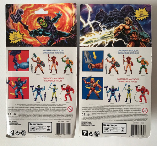 He-man Y Skeletor Motu Origins Retro Amos Del Universo Ser.1 (Usado)
