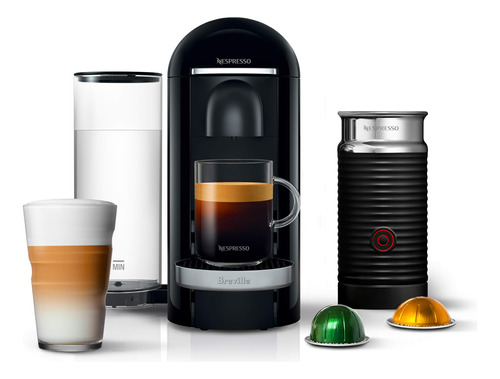 Nespresso Vertuoplus Paquete De Lujo Negro Por Breville