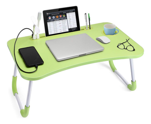 Computadora Plegable Laptop, Mesa De Cama Plegable, Ban...