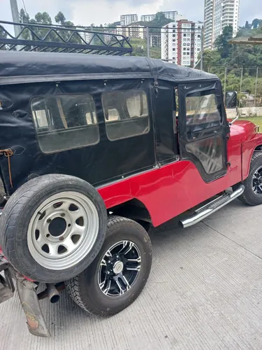 Venta De Campero, Jeep Willis J6, Carpado, Color Rojo, Model
