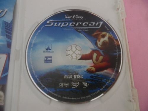 Dvd Walt Disney Super Can Pelicula