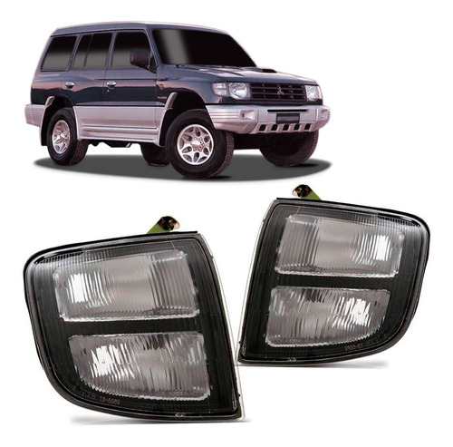 Par Pisca Seta Pajero Gls 1998 A 2000 Cristal