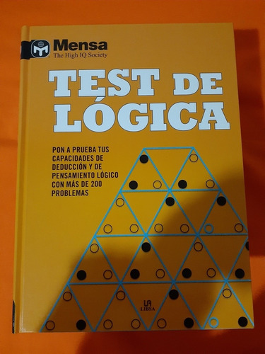 Libro. Mensa, Test De Lógica - Libsa.