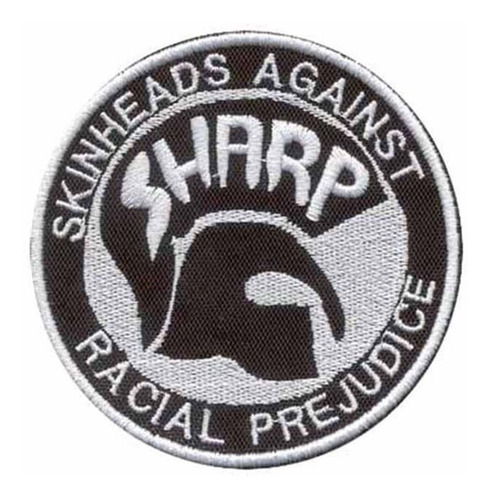 Parche Bordado Sharp Skinheads Against Racial Prejudice Mod