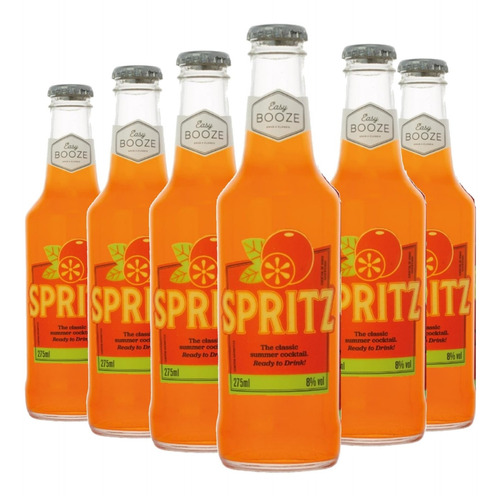 Drink Pronto Spritz Easy Booze 275ml (6 Garrafas)