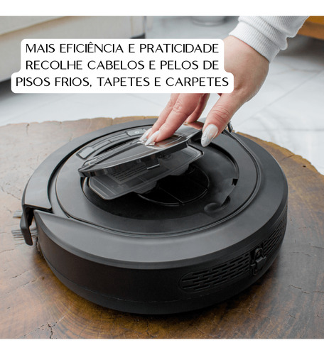 Robô Aspirador Wap W90 Preto
