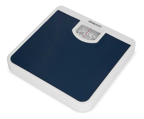 Balanza Mecánica Philco Ba1010pn Analógica 120kg Azul