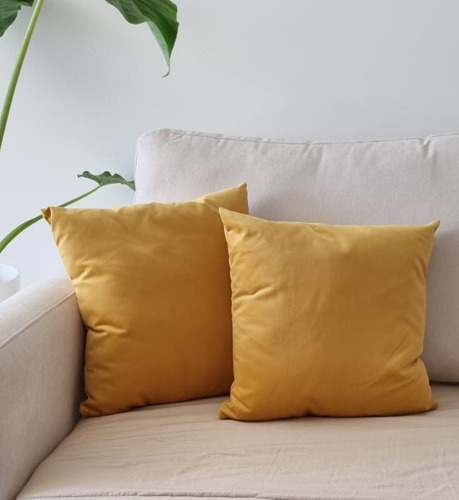 Almohadon Pana Sintetica Antimancha 50 X 50 Lavable