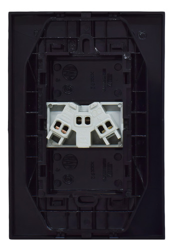 Llave Armada Toma Simple Jeluz Negro Platinum Pack X4