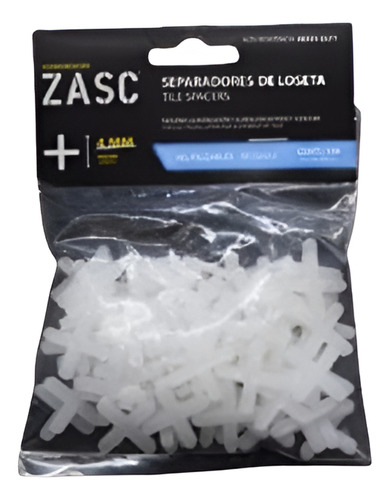 Separador De Ceramica 1mm Zasc 100pzs