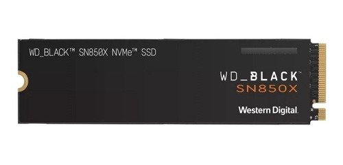 Disco Western Digital Ssd Black Sn850x Wds100t2x 1tb M2 Nvme