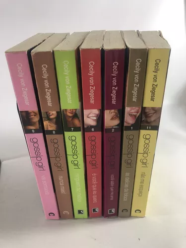 Coleção Livros Gossip Girl Cecily Von Ziegesar Galera Record Pl001