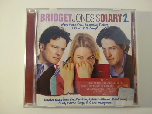 Bridget Jones's Diary Vol 2 Marvin Gaye, Tlc Soundtrack Cd