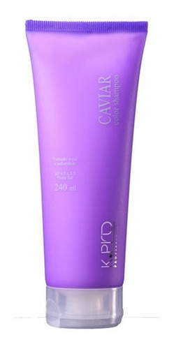 Kpro Shampoo Caviar Color 240ml Sem Sulfato Nutrição
