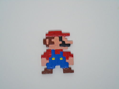 Mario Bros. 1 Mario Stand Pixel 5 Cm