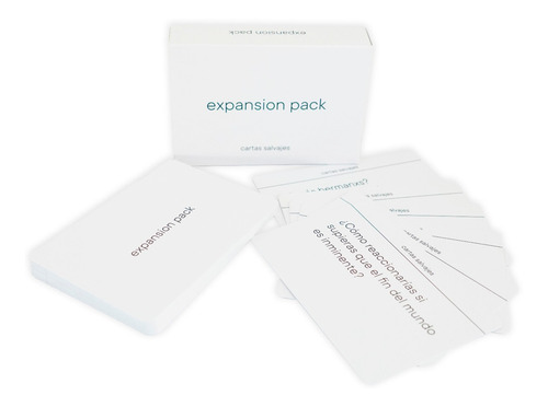 Imagen 2 de 6 de Juego De Mesa Cartas Salvajes Expansion Pack