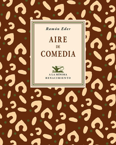 Libro Aire De Comedia - Eder, Ramã³n