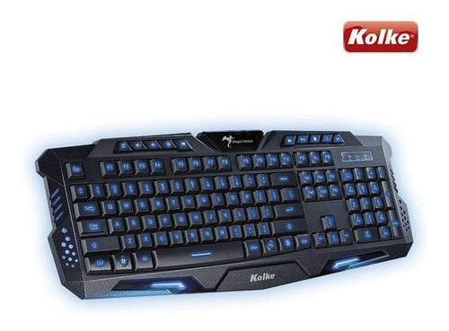 Teclado Gamer Luminoso Com Led Dragon Series Ktg-502p Kolke