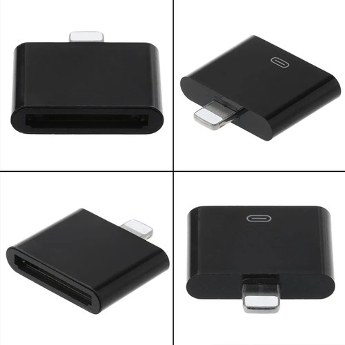 (w) Cargador Convertidor De 3 Pines A 8 Pines Para iPhone 4