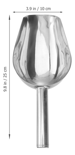 Raspador De Hielo Universal De Acero Inoxidable, Pala Para T