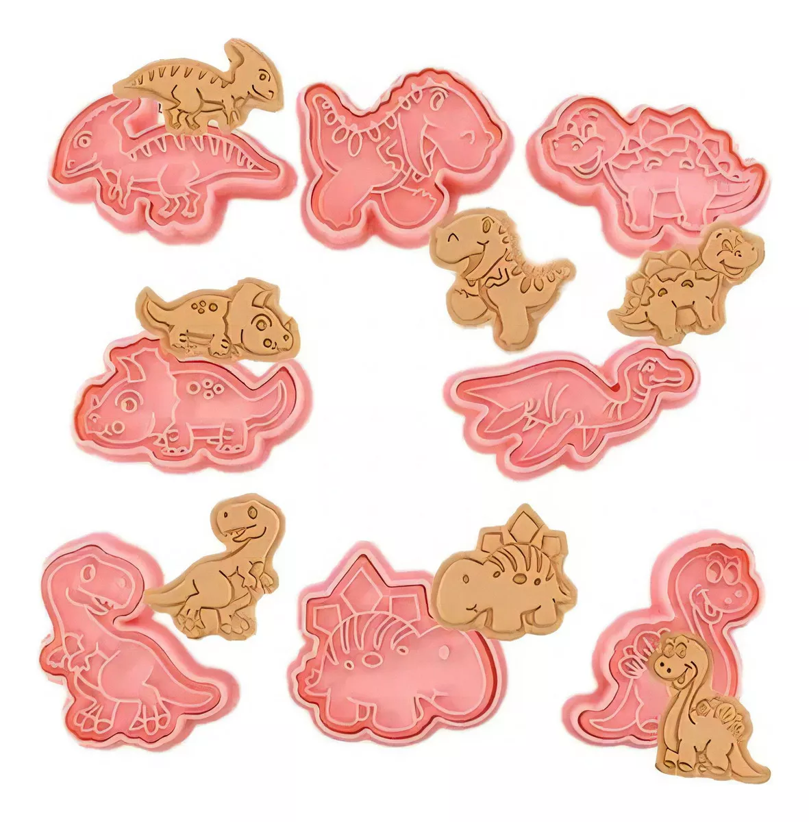 Tercera imagen para búsqueda de galletas de dinosaurios