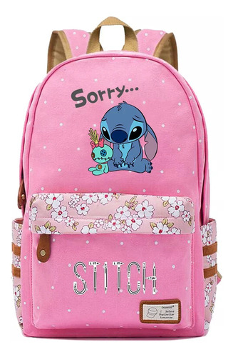 Mochila Escolar Lilo Y Stitch Junior