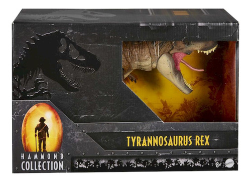 Dinosaurio Jurassic World Hammond Collection T-rex 10 Cm. Hf