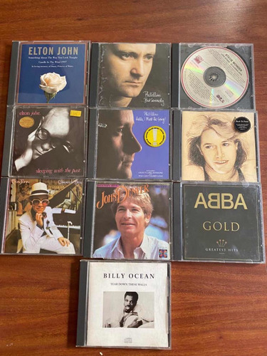 Cds Elton Jhon, Phil Collins, Andy Gibs