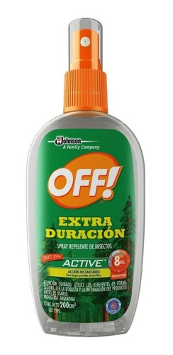 Off Spray Extra Duración Repelente X200 Ml - 3 Unidades
