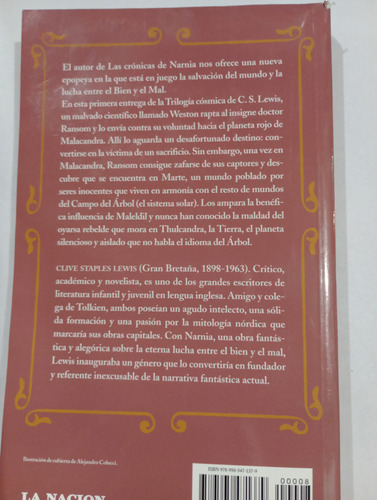Mas Alla Del Planeta Silencioso C.s. Lewis Minotauro (Usado)