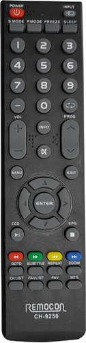 Control Remoto Nex Genérico Compatible Remocon Ch9250