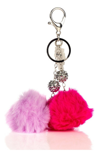 Llavero Doble Pompon Lol
