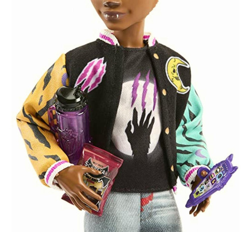 Monster High Doll, Clawd Wolf Werewolf With Pet Gargoyle