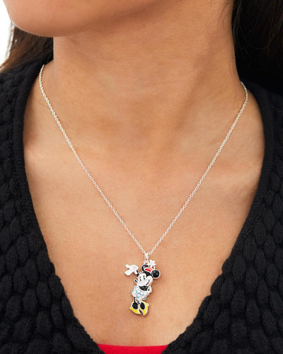 Disney Collar Mujer Minnie Mouse 18, Licencia Oficial Collar