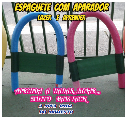 Imagem 9 de 10 de Espaguete Macarrão P/piscina C/aparador Nadar Boiar Kit C/01