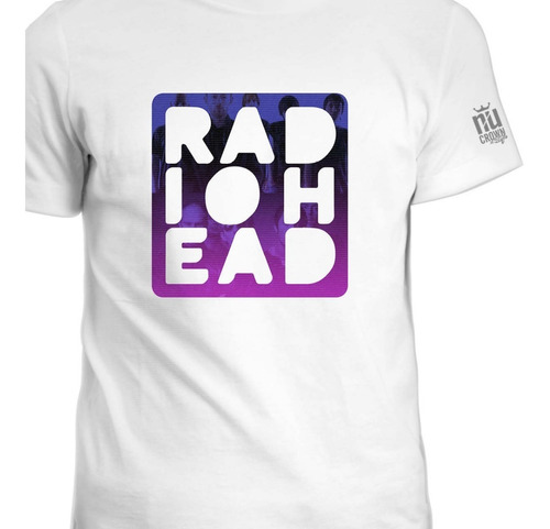 Camisetas Radiohead Logo Simbolo Rock Metal Radio Head Ink 3